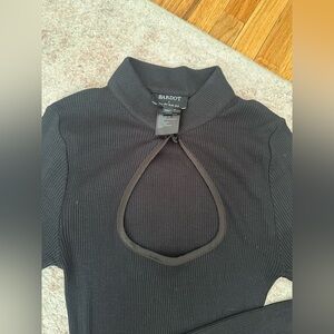 Bardot Black Bodysuit